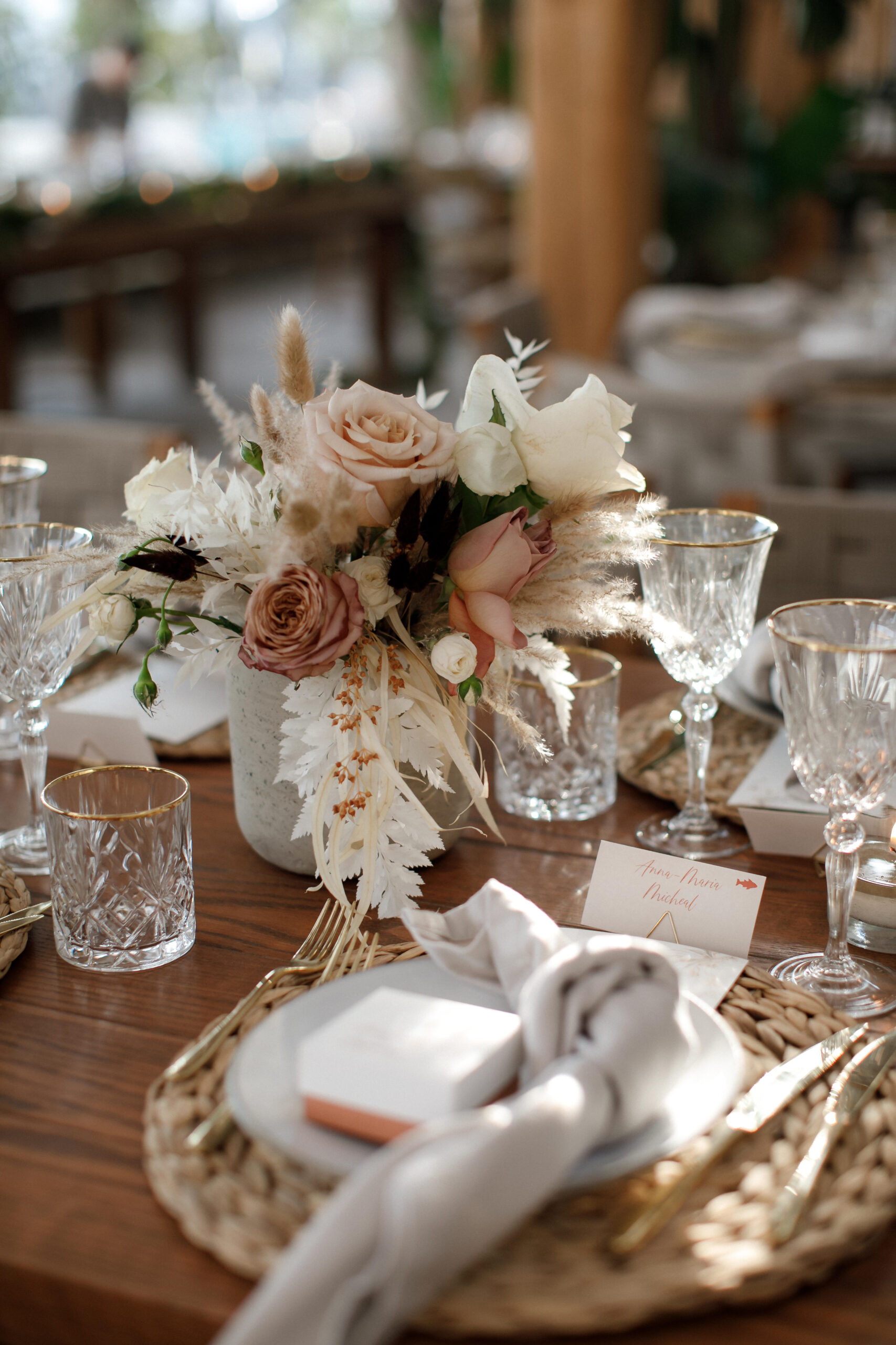 Mykonos wedding decoration